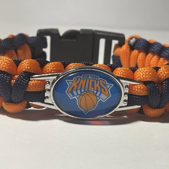 New York Knicks NBA Braided Paracord Bracelet NEW - Picture 1 of 2